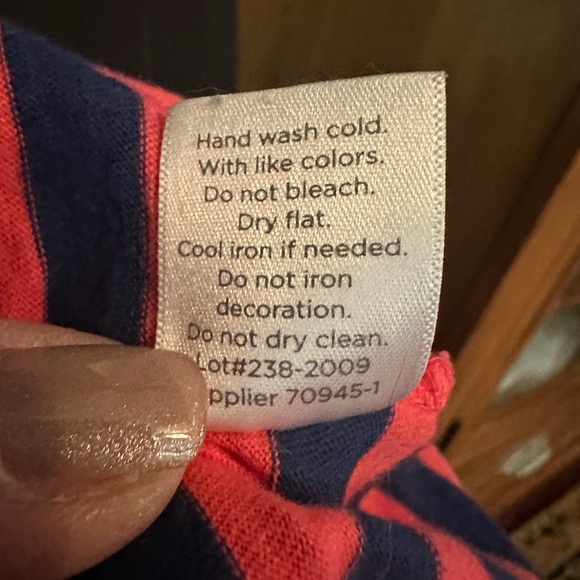 Plus Size 3X JC Pennys  striped top - Picture 9 of 9